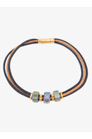 Foret Northern Lights Cork Necklace In Porcelain Ceramic