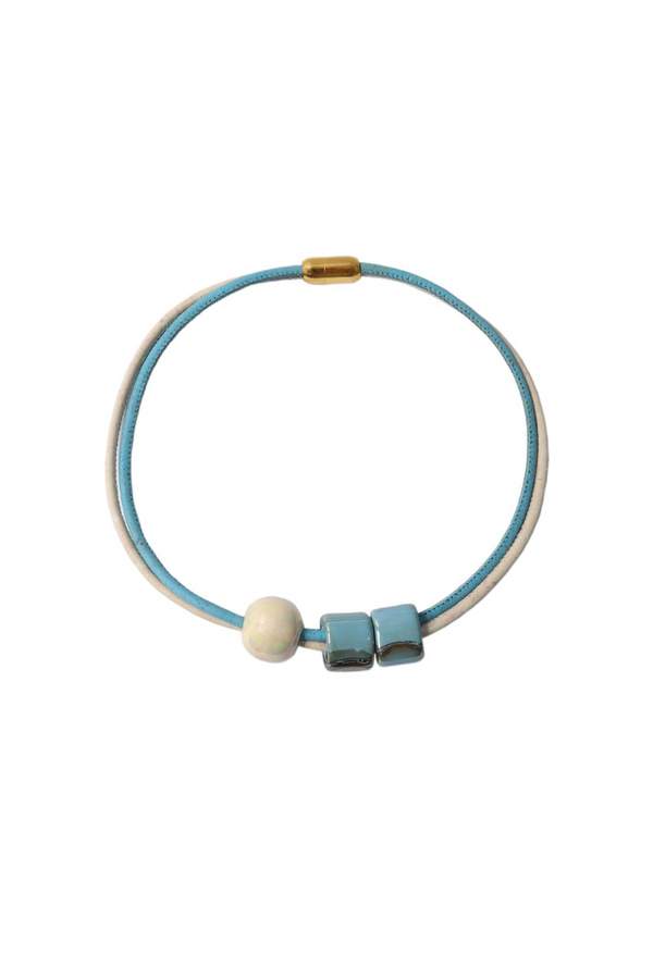 Foret Peace and Skies Necklace in Cork