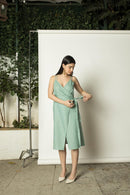 Anushé Pirani Hemp Cotton Women's Seafoam Dress