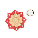 GreenKraft Phool Handcrafted Bamboo Rangoli Multicolor- Set of 2