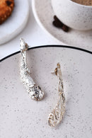 Studio Kassa Oak Curved Earrings