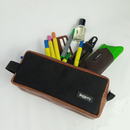 Jaggery Outback and Beyond Essentials Travel Kit in Olive Green Canvas & Salvaged Nubuck