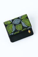 Green Hermitage Lana Unisex Black Cardholder