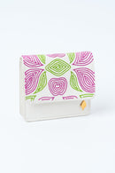 Green Hermitage Lana Unisex White Cardholder