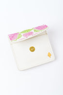 Green Hermitage Lana Unisex White Cardholder