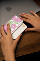 Green Hermitage Lana Unisex White Cardholder