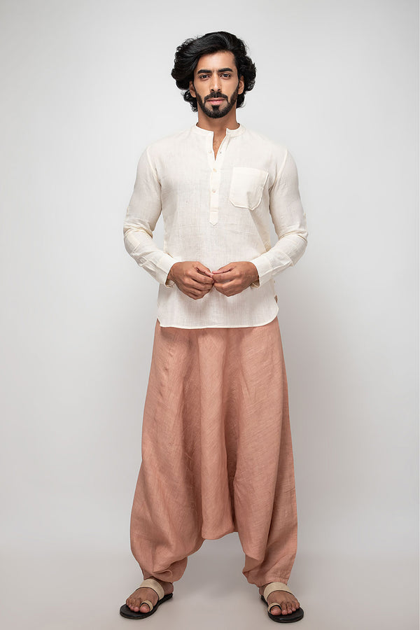Sepia Stories Paes Linen Pants in Onion