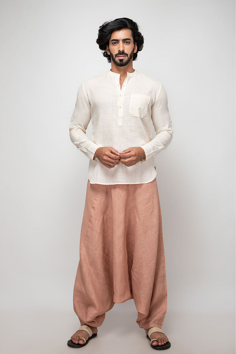 Sepia Stories Paes Linen Pants in Onion