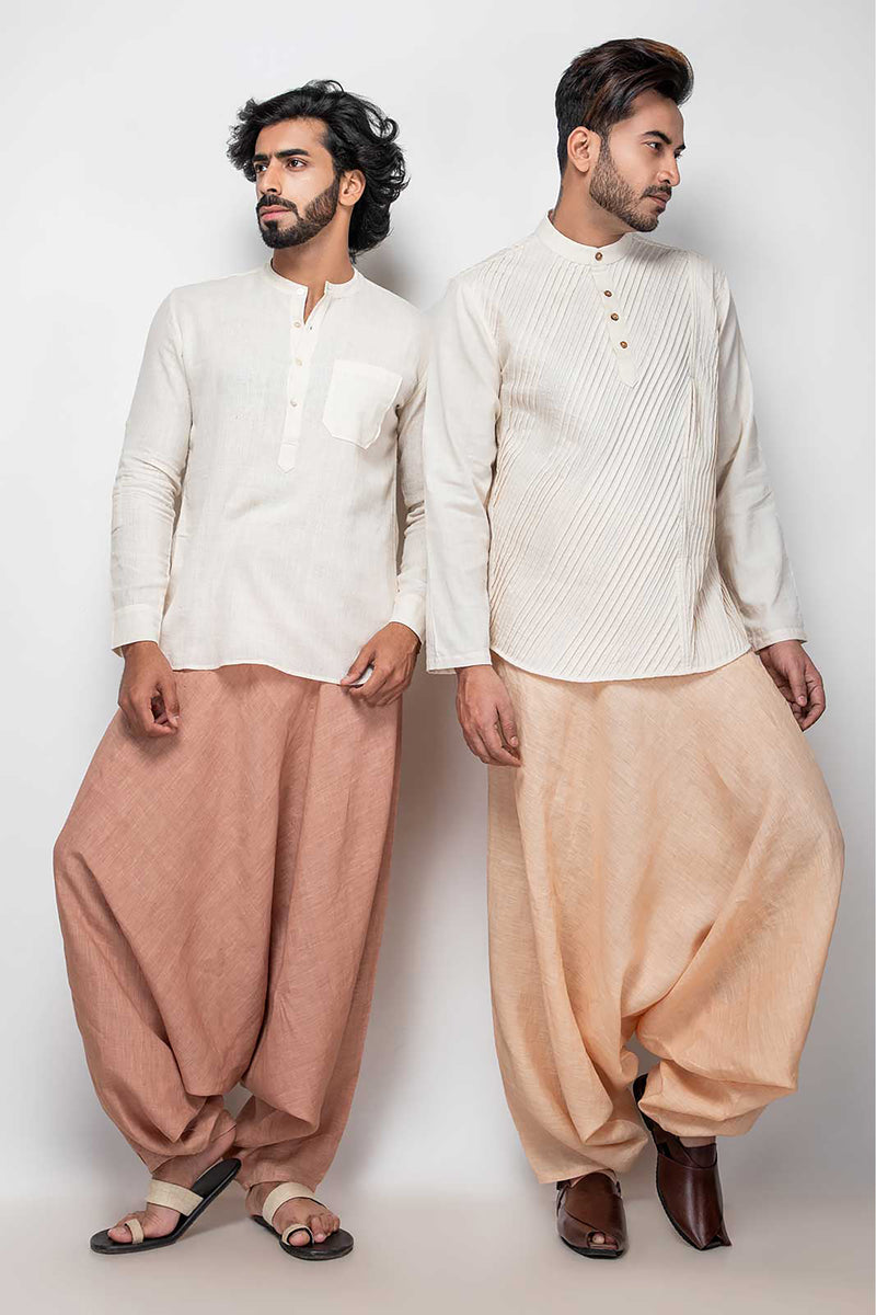 Sepia Stories Paes Linen Pants in Onion