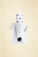 Tinylane Grey Crowns Organic Bamboo Baby Swaddle | 120 x 120 cm