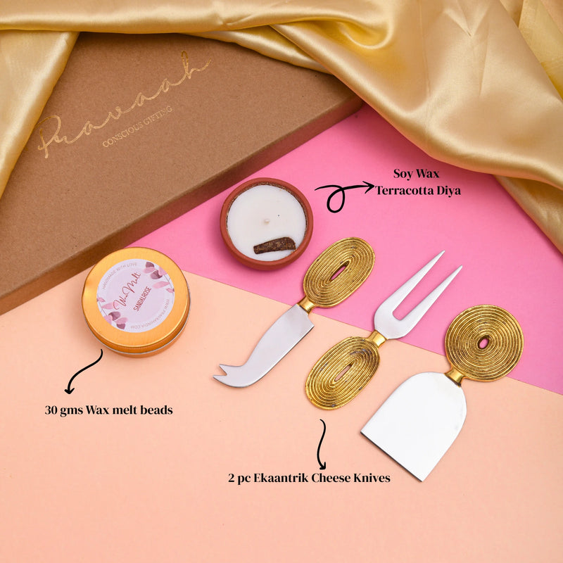 Pravaah Saanjh Soirée – Premium Eco Friendly Gift Box for Festive Hosting and Celebrations
