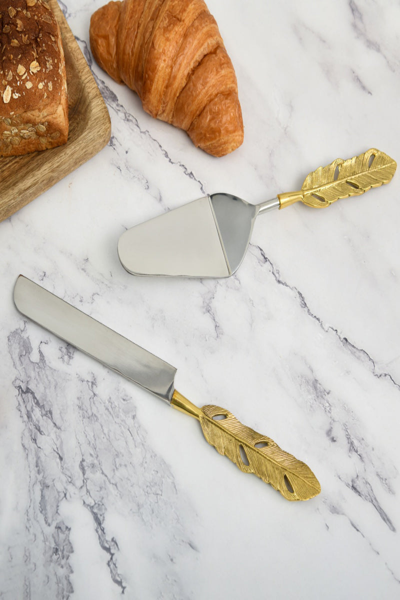 Punkh Cake and Knife Server