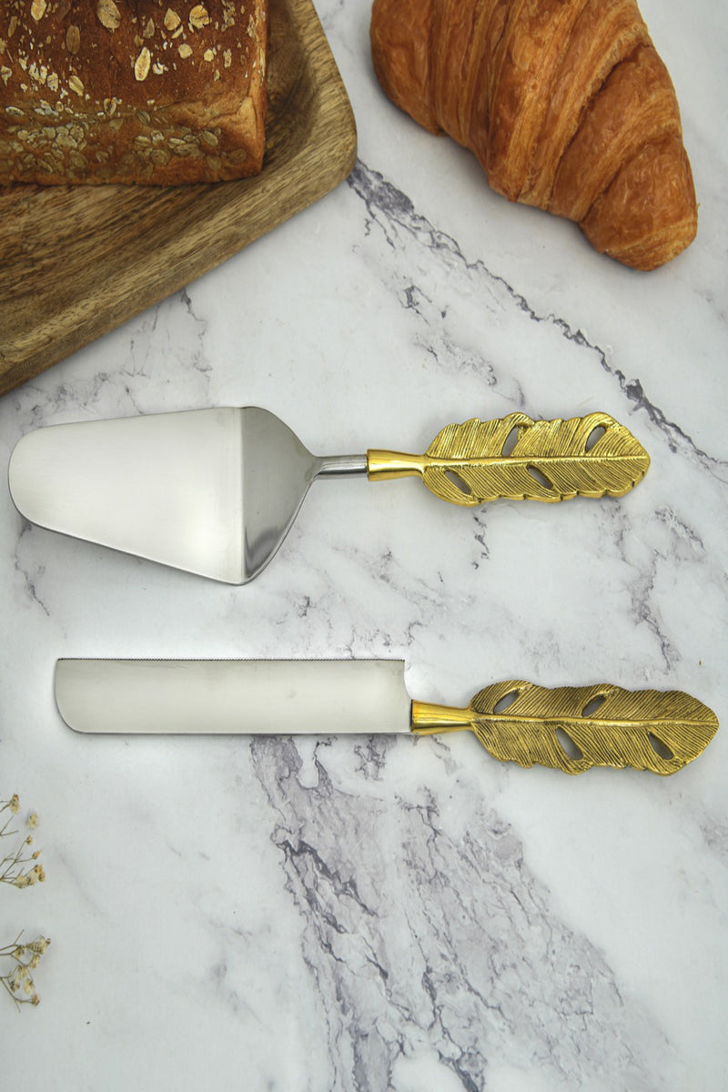 Punkh Cake and Knife Server