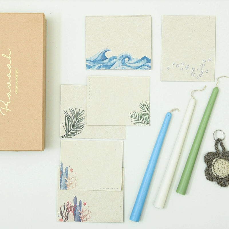 Pravaah Peaceful Reflections | Hemp Stationery Hamper | Sustainable Gifts