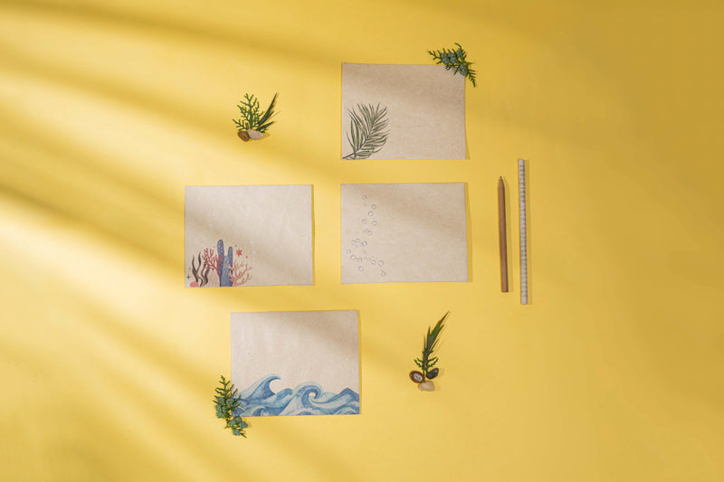 Pravaah Peaceful Reflections | Hemp Stationery Hamper | Sustainable Gifts