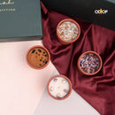Pravaah Symphony of Scents – Soy Wax Terracotta Candle Gift Hamper | Eco-Friendly Luxury