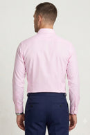 Venhoma Cotton Poplin Men's Pink Shirt