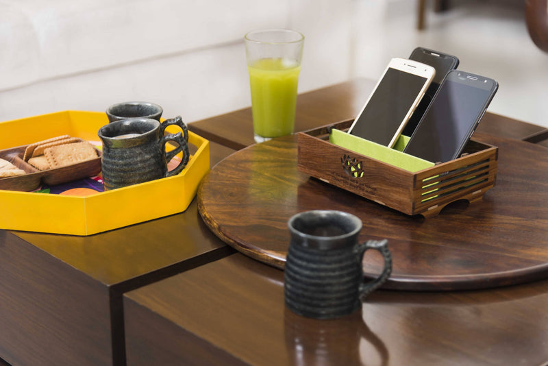Ethically made Cell phone Basket