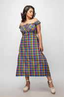 Sepia Stories Roraima Mangalgiri Cotton Dress in Multi