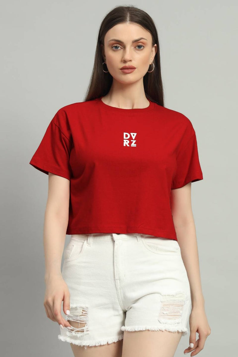 Dvrzi Red Jersey Short Tee