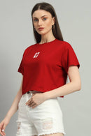Dvrzi Red Jersey Short Tee