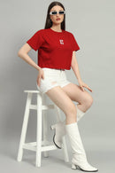 Dvrzi Red Jersey Short Tee