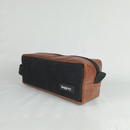 Jaggery Outback and Beyond Essentials Travel Kit in Olive Green Canvas & Salvaged Nubuck