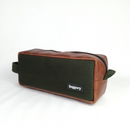 Jaggery Outback and Beyond Essentials Travel Kit in Olive Green Canvas & Salvaged Nubuck