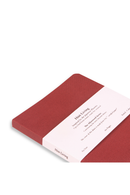 Hōō Living - Bordeaux Cover Softback Notebook Made from Upcycled Sanitary Pads
