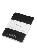 Hōō Living - Re-Black Cover Softback Notebook Made from Upcycled Sanitary Pads