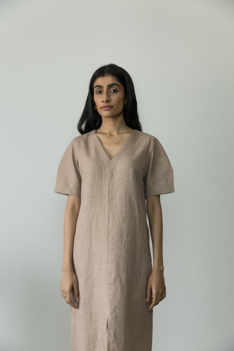 Anushé Pirani Hemp Cotton Women's Sunset Rose Dress