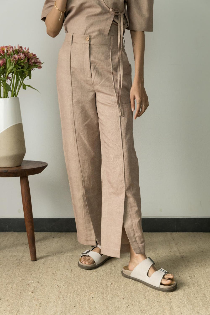 Anushé Pirani Hemp Cotton Women's Sunset Rose Pants