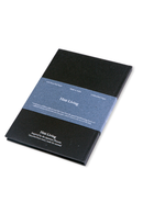 Hōō Living - Black Cotton Cover Hardback Notebook Made from Upcycled Sanitary Pads