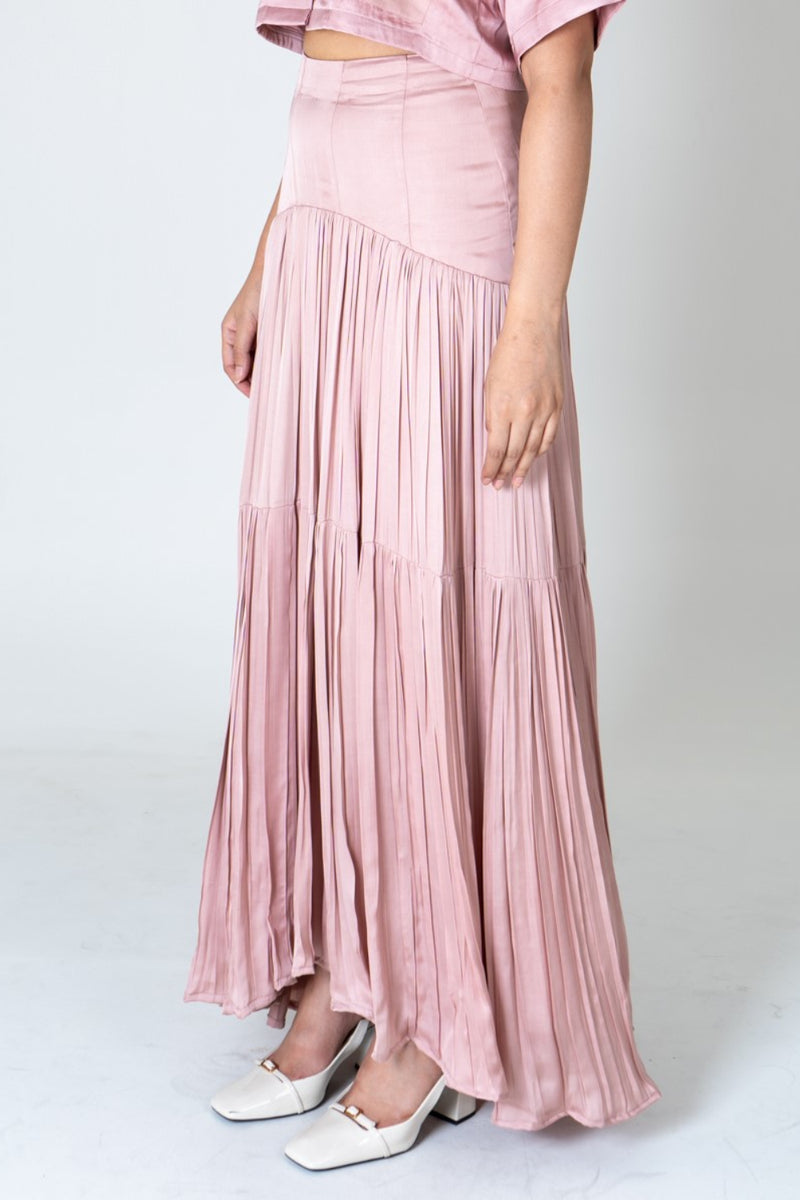 Neora by Nehal Chopra Pink Skirt