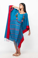 Sepia Stories Soboa Cotton Kaftan in Indigo