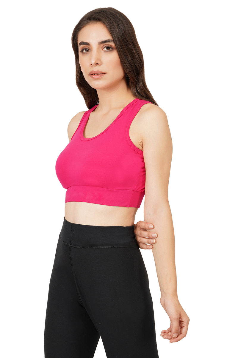 Bamboology Natural Bamboo Fabric Sports Bra