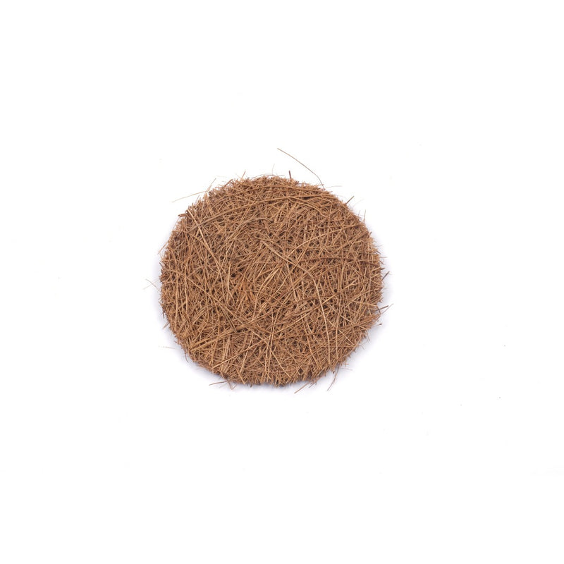 Scrapshala Plastic-Free Biodegradable Sturdy Natural Coir Dish Scrubber (Pack Of 5 Pads)