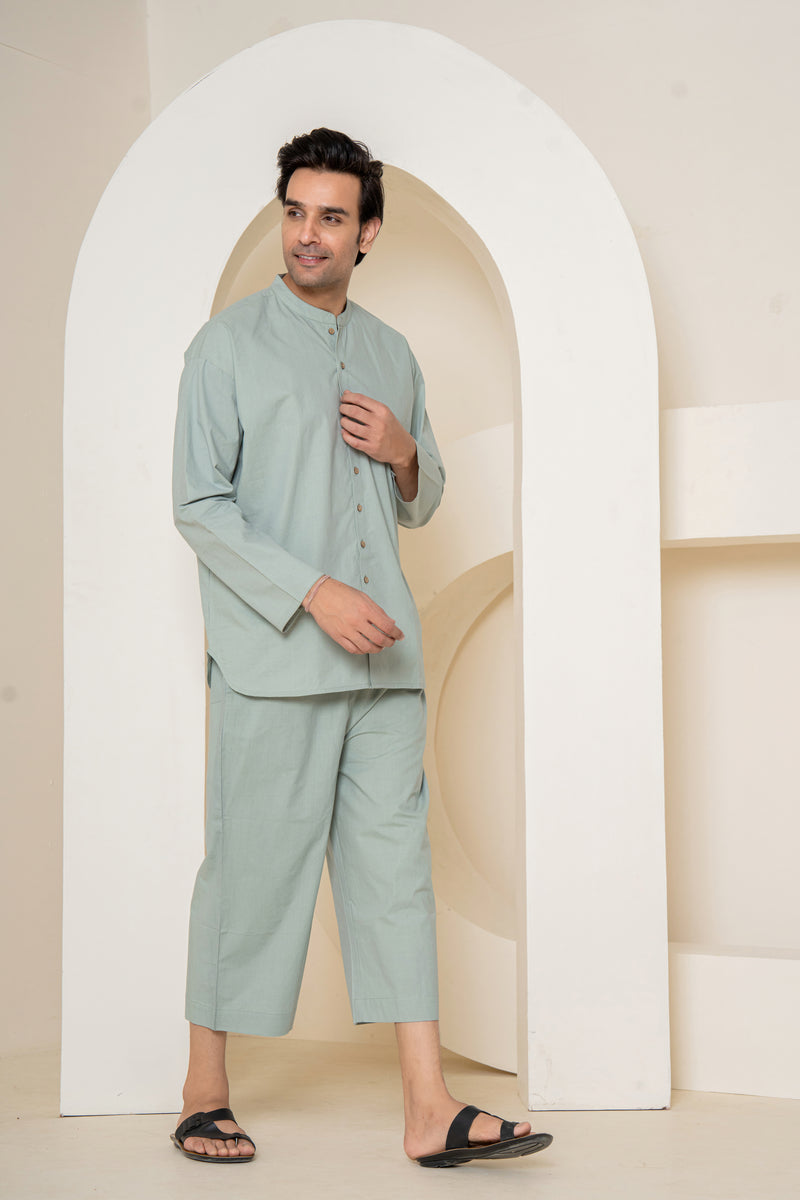 Paizlie 100% Organic Cotton Olive Ease Loungewear