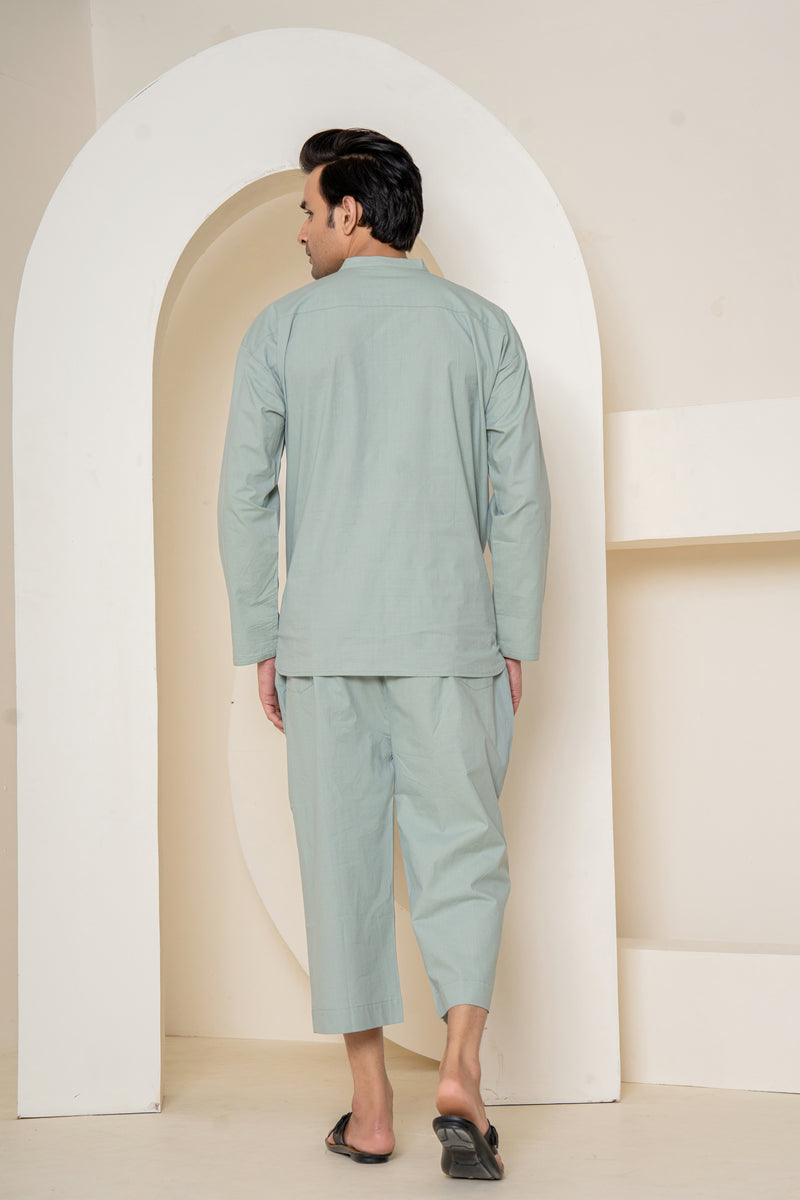 Paizlie 100% Organic Cotton Olive Ease Loungewear