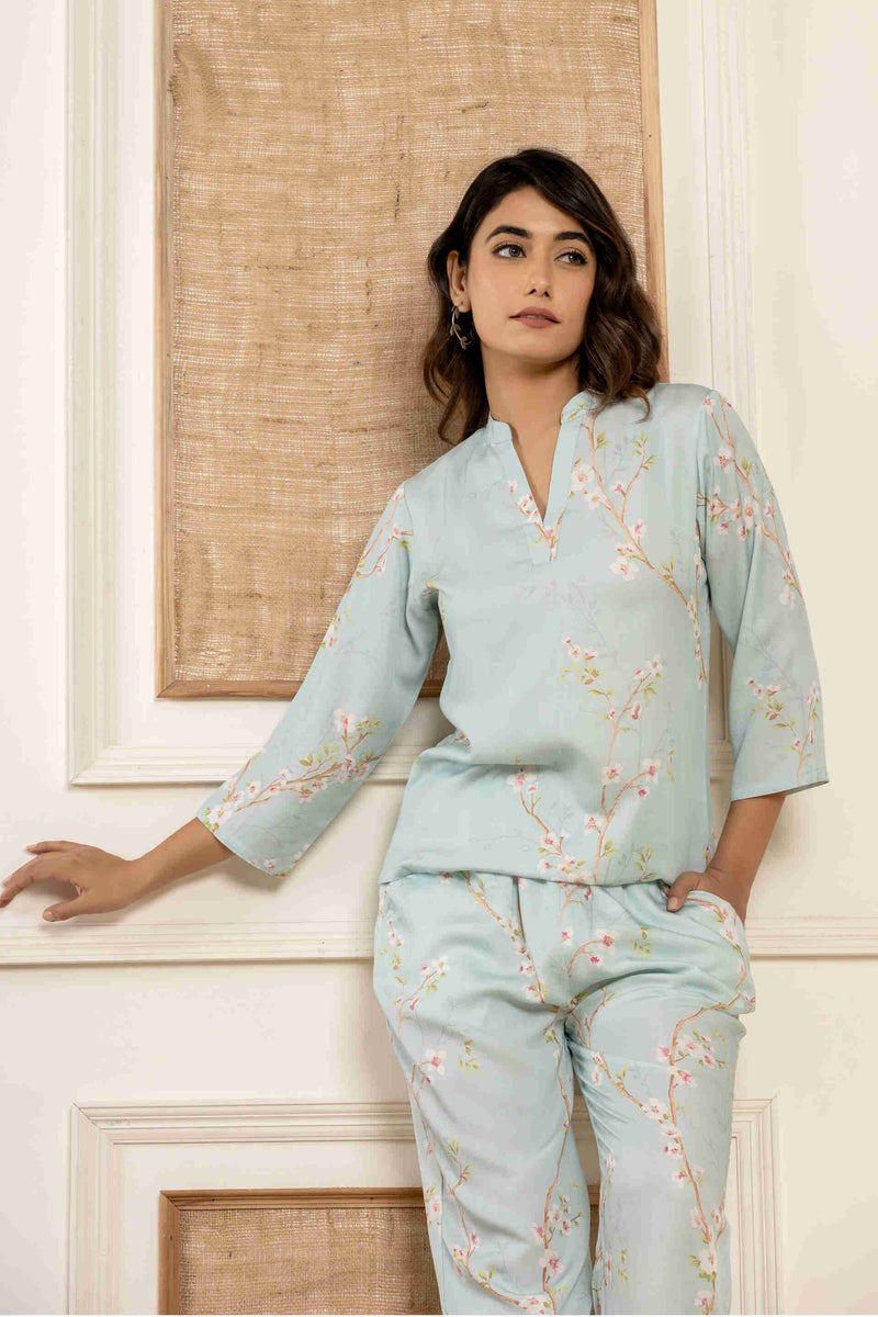 Paizlie 100% Tencel Fabric Floral Dreams Loungewear