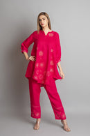 The House of Hemp Fuchsia Coord