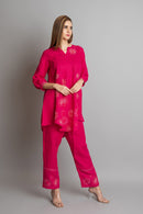 The House of Hemp Fuchsia Coord