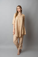 The House of Hemp Beige Dahlia Coord