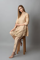 The House of Hemp Beige Dahlia Coord