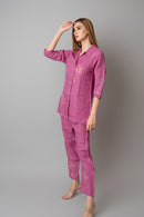 The House of Hemp Lavender Sunflower Coord