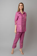 The House of Hemp Lavender Sunflower Coord