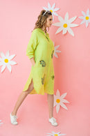 The House of Hemp Sage Green Bhutta Long Shirt