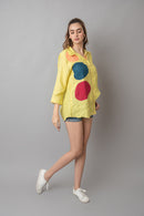 The House of Hemp Yellow Mocca Shirt