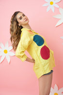 The House of Hemp Yellow Mocca Shirt