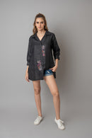 The House of Hemp Black Blah Blah Shirt